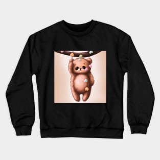 Bebé Osito en la Rama de un Árbol Crewneck Sweatshirt